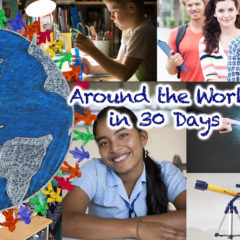 Around the World in 30 Days: April 2017