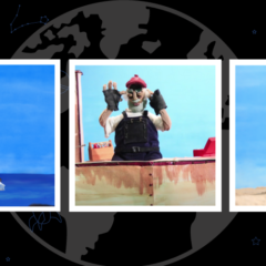 全球搜索教育: 导演玛德琳·兰德里在一个叫金的食人海妖生活中的一天