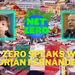 La recherche globale pour l'éducation: Le militant pour le climat Jerôme Peyret interviewe le leader du climat Adrián Fernández